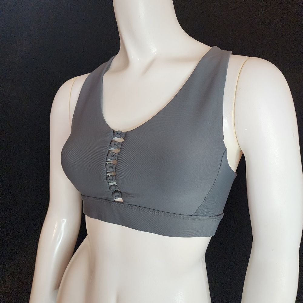 Soul Tied in Knots Dark Green Sports Bra (S)